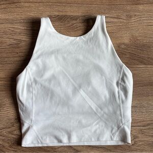 Lululemon Align High-Neck Tank Top White size 2 Nulu retail $68